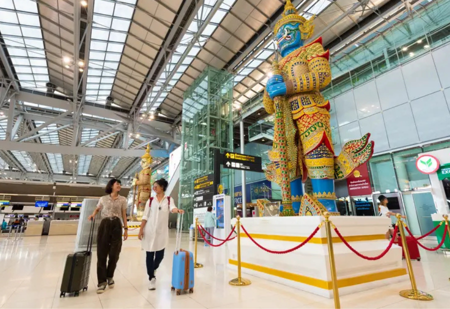 スワンナプーム空港 出発